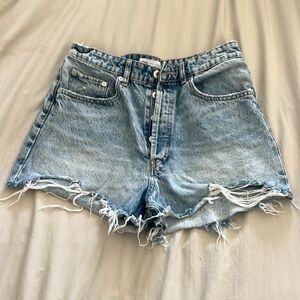 Zara denim shorts
never in dryer